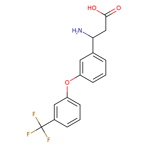 3-AMINO-3-(3-[3-(TRIFLUOROMETHYL)PHENOXY]PHENYL)PROPANOIC ACID