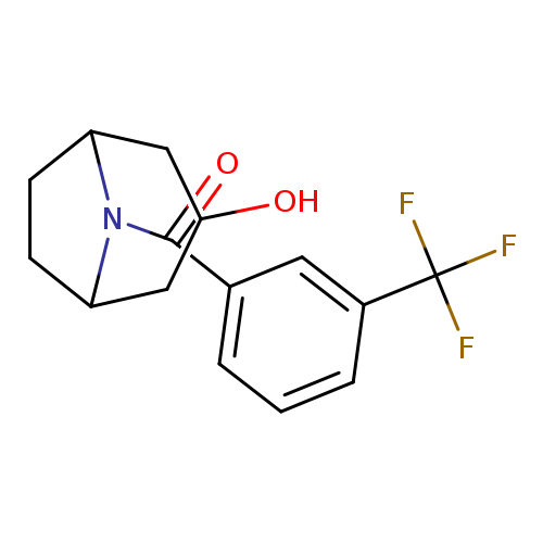 8-[3-(trifluoromethyl)benzoyl]-8-azabicyclo[3.2.1]octan-3-ol