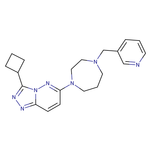 1-{3-cyclobutyl-[1,2,4]triazolo[4,3-b]pyridazin-6-yl}-4-[(pyridin-3-yl)methyl]-1,4-diazepane