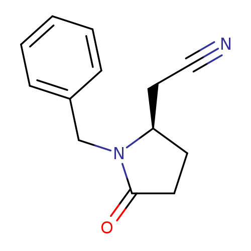 (R)-1-Benzyl-5-oxo-pyrrolidin-2-yl acetonitrile
