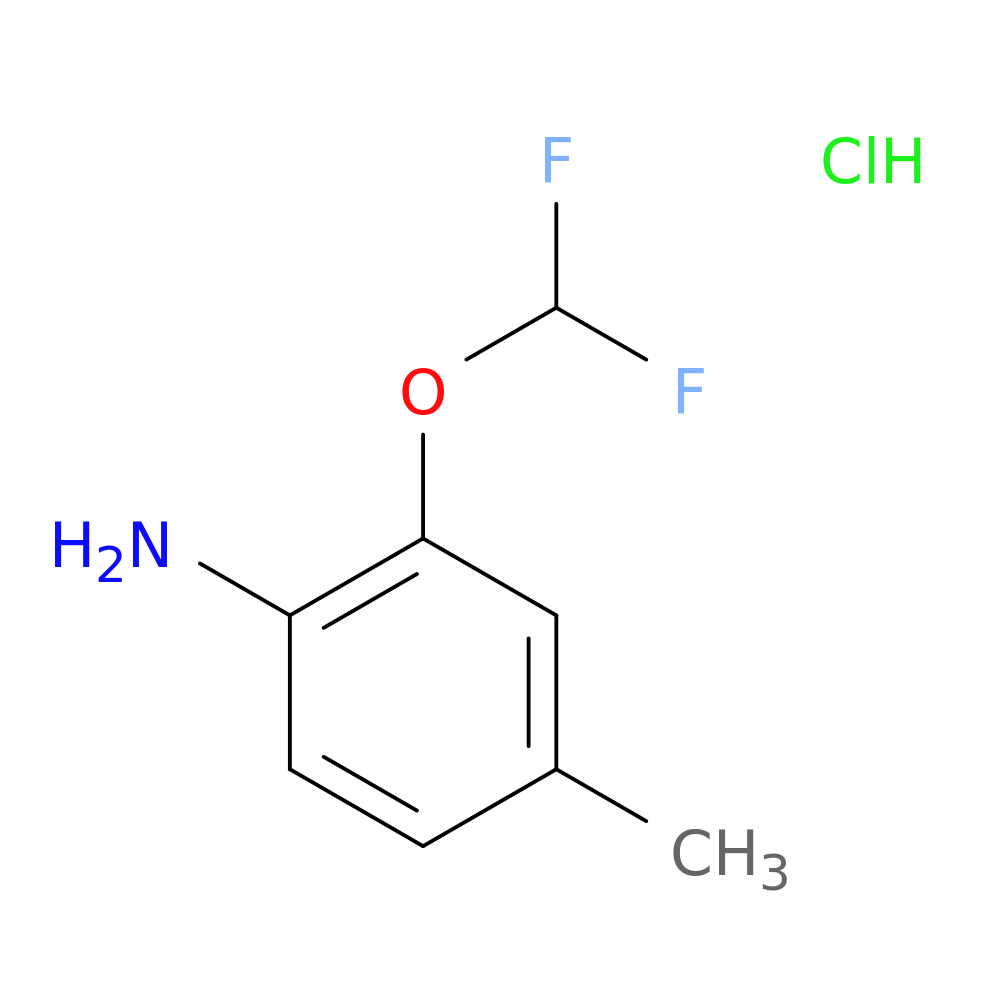 2-(Difluoromethoxy)-4-methylaniline hydrochloride