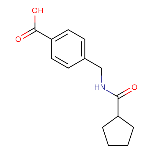4-[(cyclopentylformamido)methyl]benzoic acid