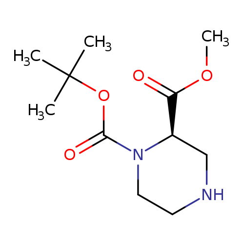 Methyl (R)-1-Boc-piperazine-2-carboxylate