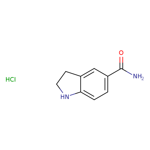 2,3-Dihydro-1h-indole-5-carboxamide hydrochloride