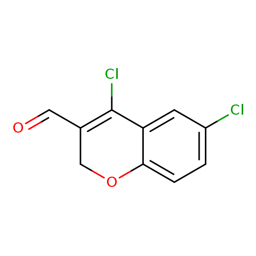 4,6-Dichloro-2h-benzopyran-3-carboxaldehyde