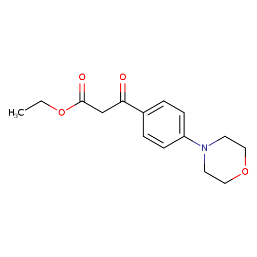 4-(4-MORPHOLINYL)-BETA-OXO-BENZENEPROPANOIC ACID ETHYL ESTER
