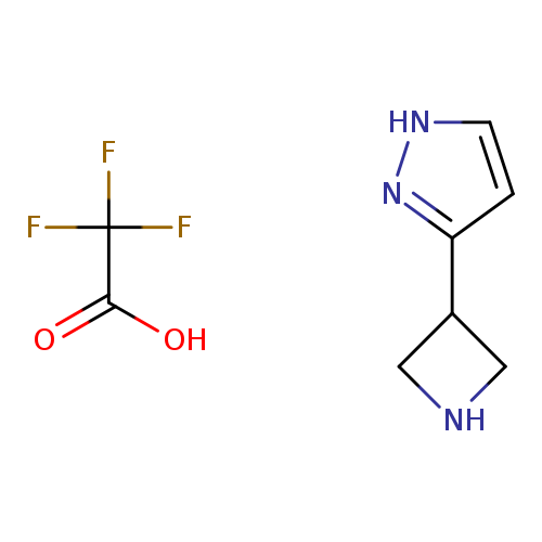 3-(azetidin-3-yl)-1H-pyrazole trifluoroacetic acid