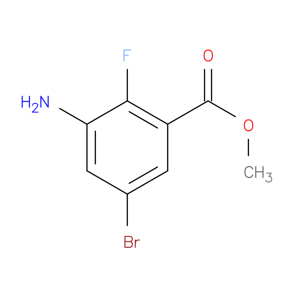 Methyl 3-amino-5-bromo-2-fluorobenzoate