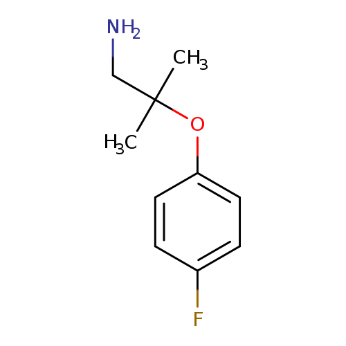 2-(4-Fluorophenoxy)-2-methylpropan-1-amine