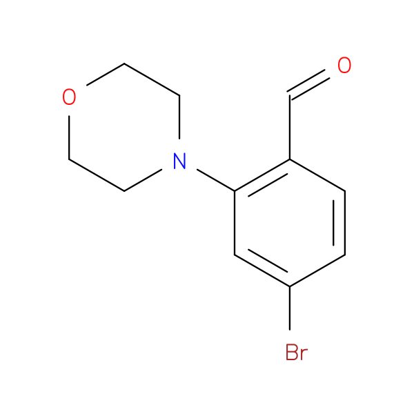4-Bromo-2-(morpholin-4-yl)benzaldehyde