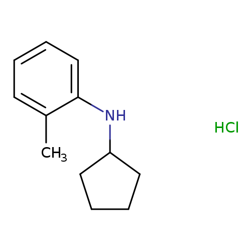 N-cyclopentyl-2-methylaniline hydrochloride