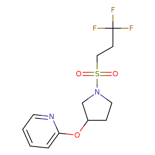 2-{[1-(3,3,3-trifluoropropanesulfonyl)pyrrolidin-3-yl]oxy}pyridine