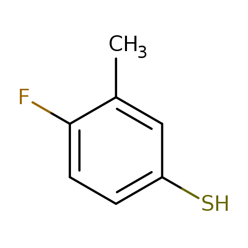 4-Fluoro-3-methylthiophenol
