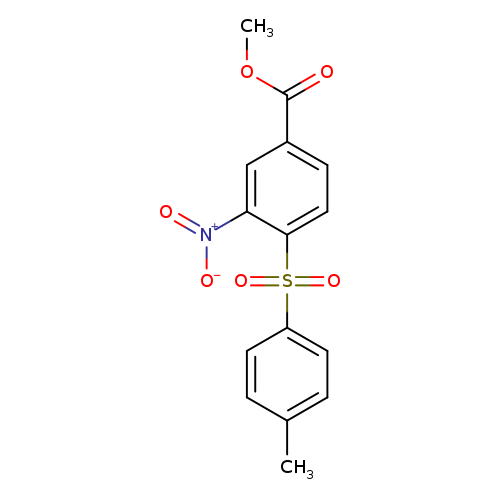 methyl 4-(4-methylbenzenesulfonyl)-3-nitrobenzoate