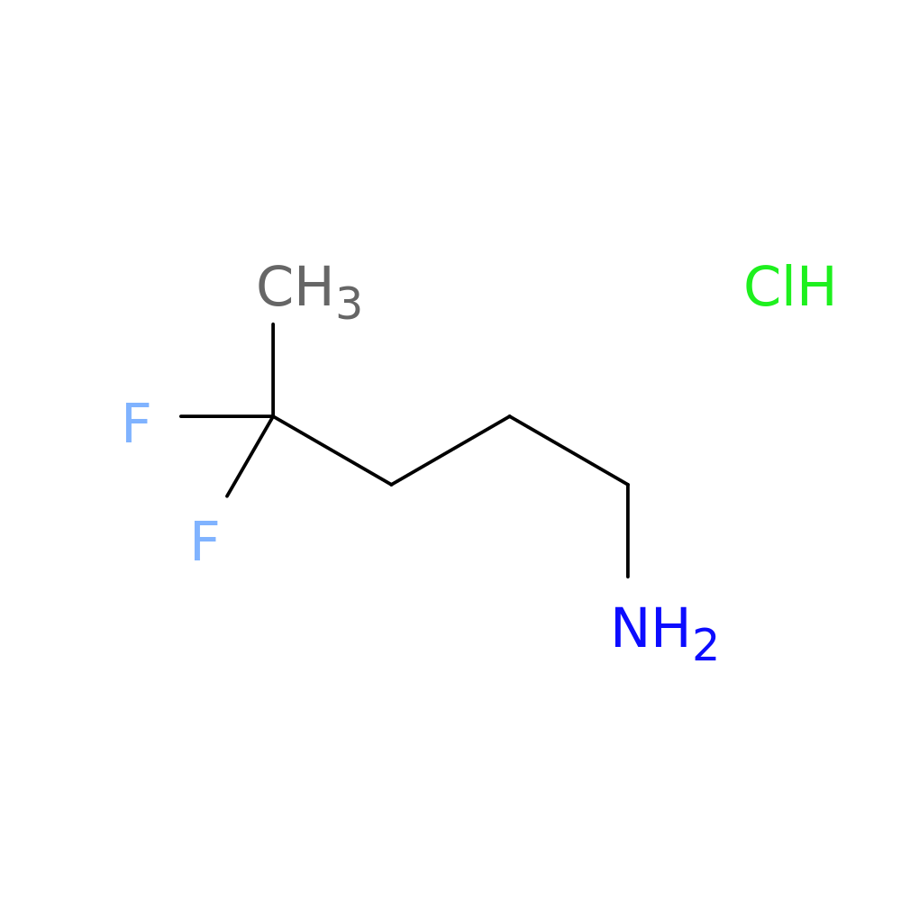 4,4-Difluoropentan-1-amine hydrochloride
