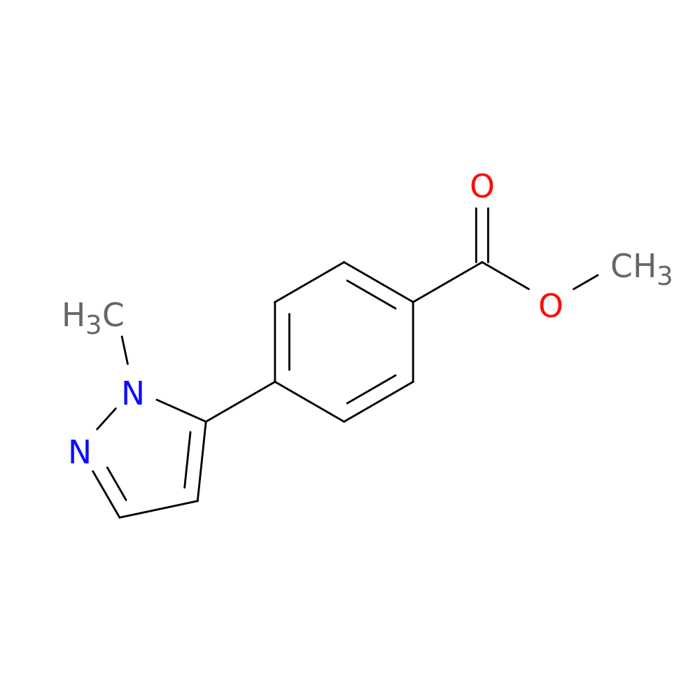 Methyl 4-(1-methyl-1H-pyrazol-5-yl)benzoate