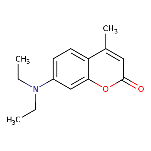 2H-1-Benzopyran-2-one, 7-(diethylamino)-4-methyl-