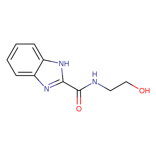 N-(2-hydroxyethyl)-1H-benzimidazole-2-carboxamide