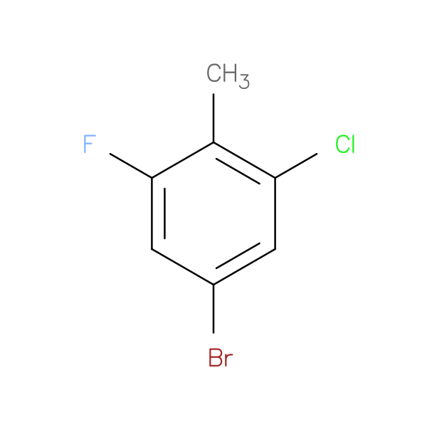 4-Bromo-2-chloro-6-fluorotoluene