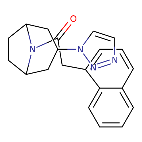2-(naphthalen-1-yl)-1-[3-(1H-1,2,3-triazol-1-yl)-8-azabicyclo[3.2.1]octan-8-yl]ethan-1-one