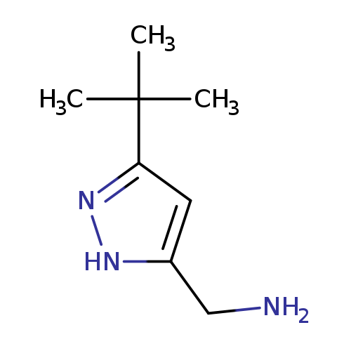 (3-tert-Butyl-1h-pyrazol-5-yl)methylamine hydrochloride