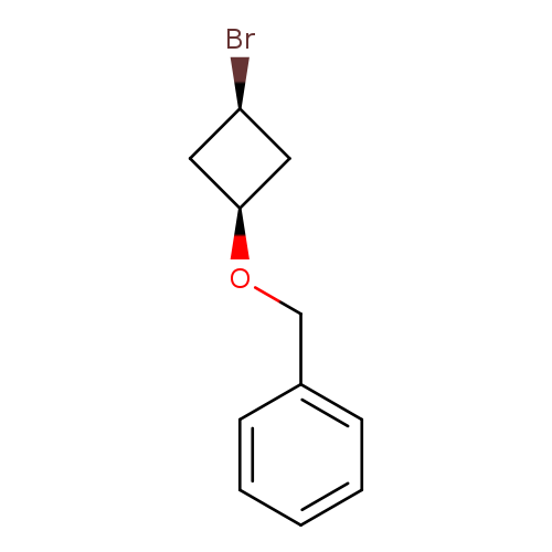 rac-{[(1s,3s)-3-bromocyclobutoxy]methyl}benzene, cis