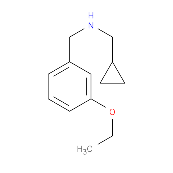 (Cyclopropylmethyl)(3-ethoxybenzyl)amine