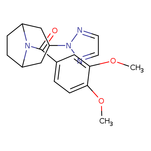 8-(3,4-dimethoxybenzoyl)-3-(2H-1,2,3-triazol-2-yl)-8-azabicyclo[3.2.1]octane