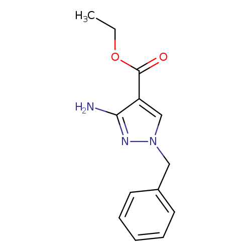 3-Amino-1-benzyl-1H-pyrazole-4-carboxylic acid ethyl ester