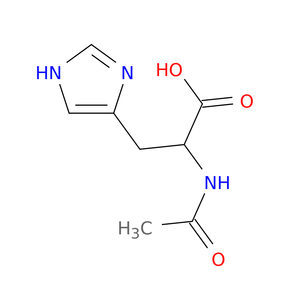2-acetamido-3-(1H-imidazol-4-yl)propanoic acid