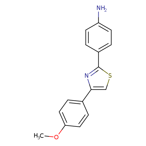 2-(4-Aminophenyl)-4-(4-methoxyphenyl)thiazole