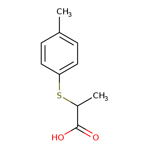 Propanoic acid, 2-[(4-methylphenyl)thio]-