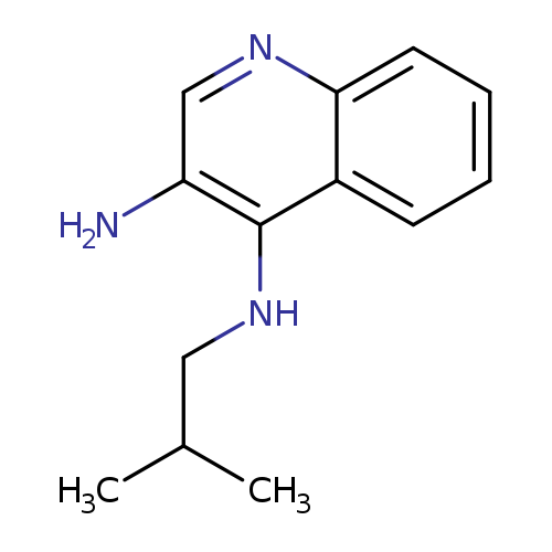 3-Amino-4-(2-methylpropylamino)quinoline