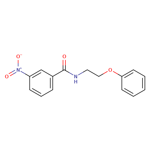 3-Nitro-n-(2-phenoxyethyl)benzamide