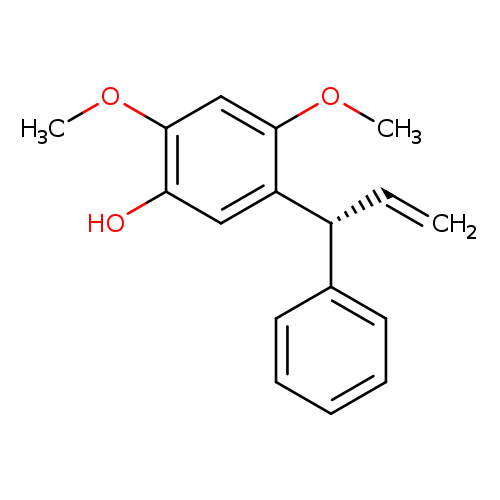 Phenol, 2,4-dimethoxy-5-[(1R)-1-phenyl-2-propenyl]-