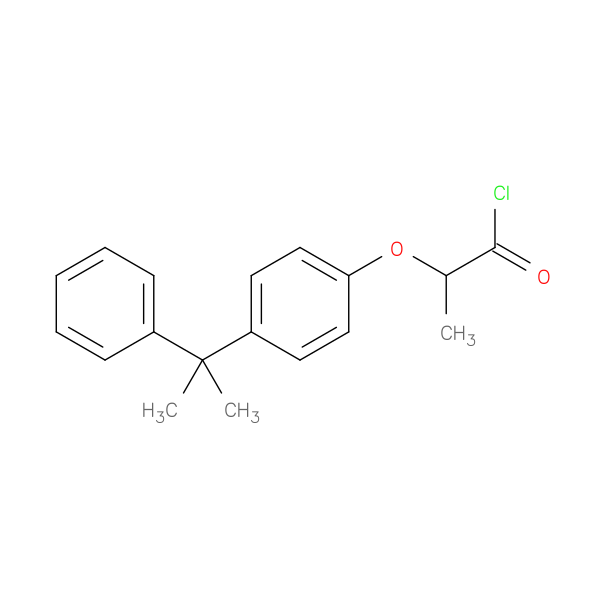 2-[4-(1-Methyl-1-phenylethyl)phenoxy]propanoyl chloride