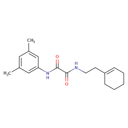 N'-[2-(cyclohex-1-en-1-yl)ethyl]-N-(3,5-dimethylphenyl)ethanediamide