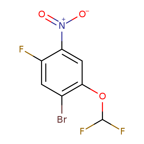 1-Bromo-2-(difluoromethoxy)-5-fluoro-4-nitro-benzene