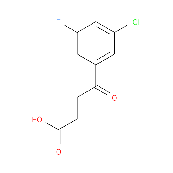 4-(3-Chloro-5-fluorophenyl)-4-oxobutyric acid