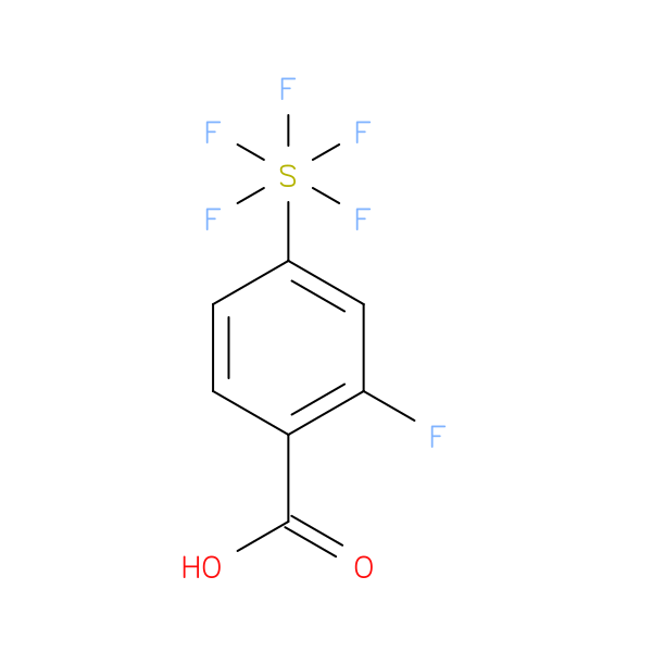 2-Fluoro-4-(pentafluorosulfur)benzoic acid