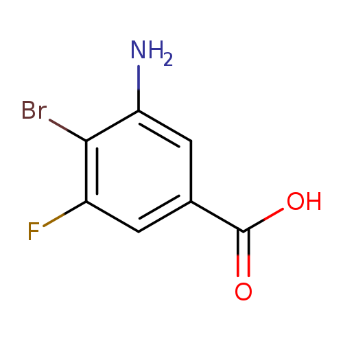 3-amino-4-bromo-5-fluorobenzoic acid