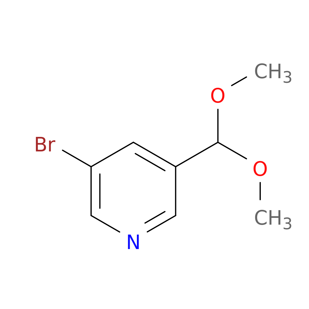3-Bromo-5-(dimethoxymethyl)pyridine