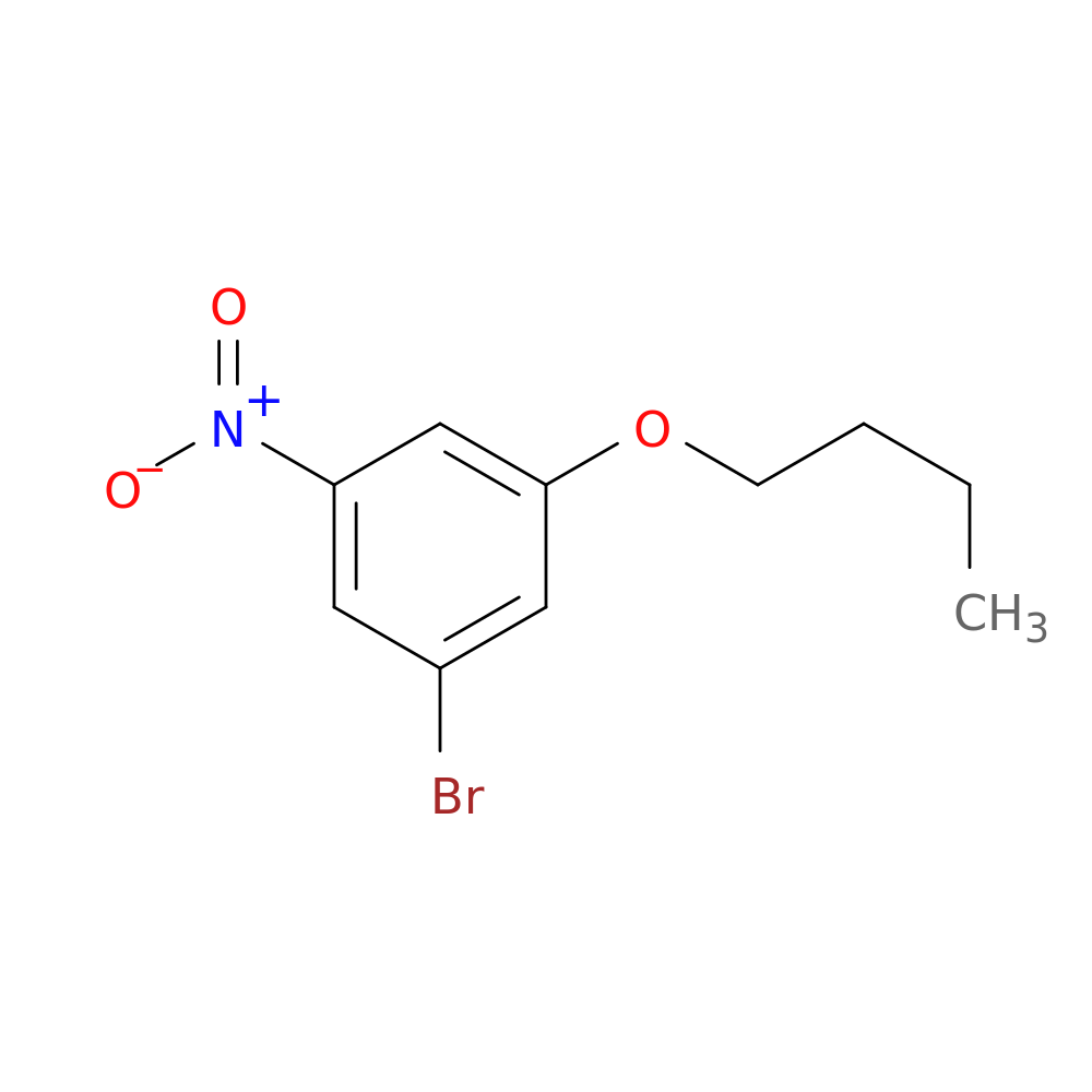 1-bromo-3-butoxy-5-nitrobenzene