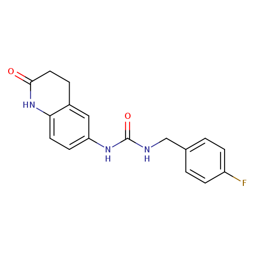 1-[(4-fluorophenyl)methyl]-3-(2-oxo-1,2,3,4-tetrahydroquinolin-6-yl)urea