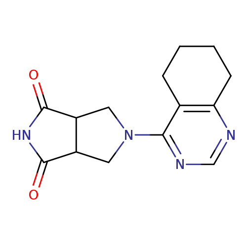 5-(5,6,7,8-tetrahydroquinazolin-4-yl)-octahydropyrrolo[3,4-c]pyrrole-1,3-dione