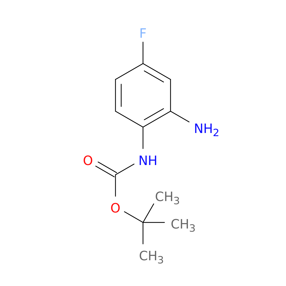 tert-Butyl 2-amino-4-fluorophenylcarbamate