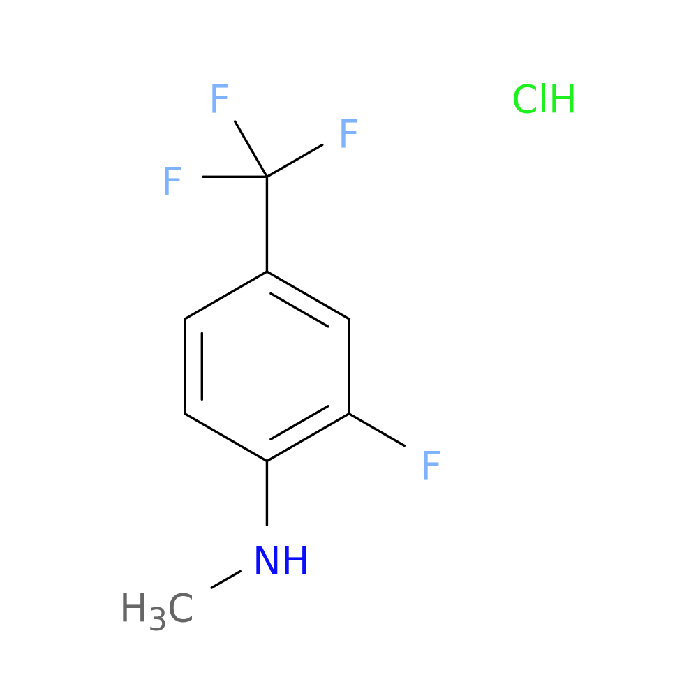 2-fluoro-N-methyl-4-(trifluoromethyl)aniline hydrochloride