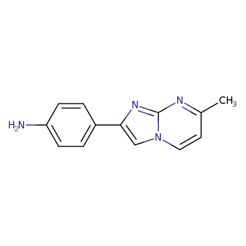 4-(7-Methylimidazo[1,2-a]pyrimidin-2-yl)aniline