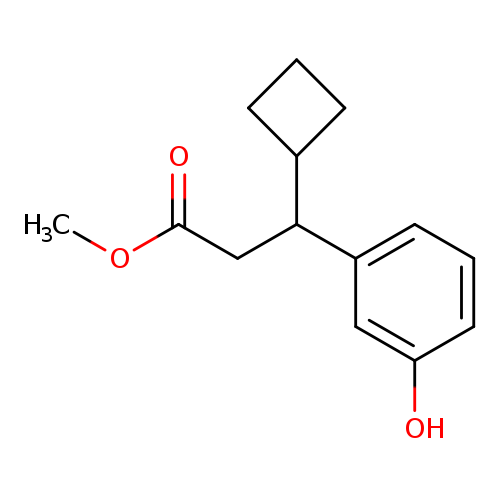 Methyl3-Cyclobutyl-3-(3-hydroxyphenyl)propanoate