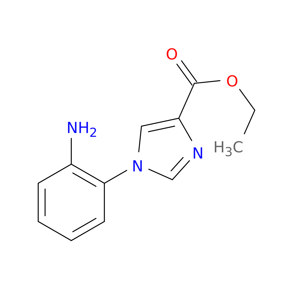 Ethyl 1-(2-aminophenyl)imidazole-4-carboxylate